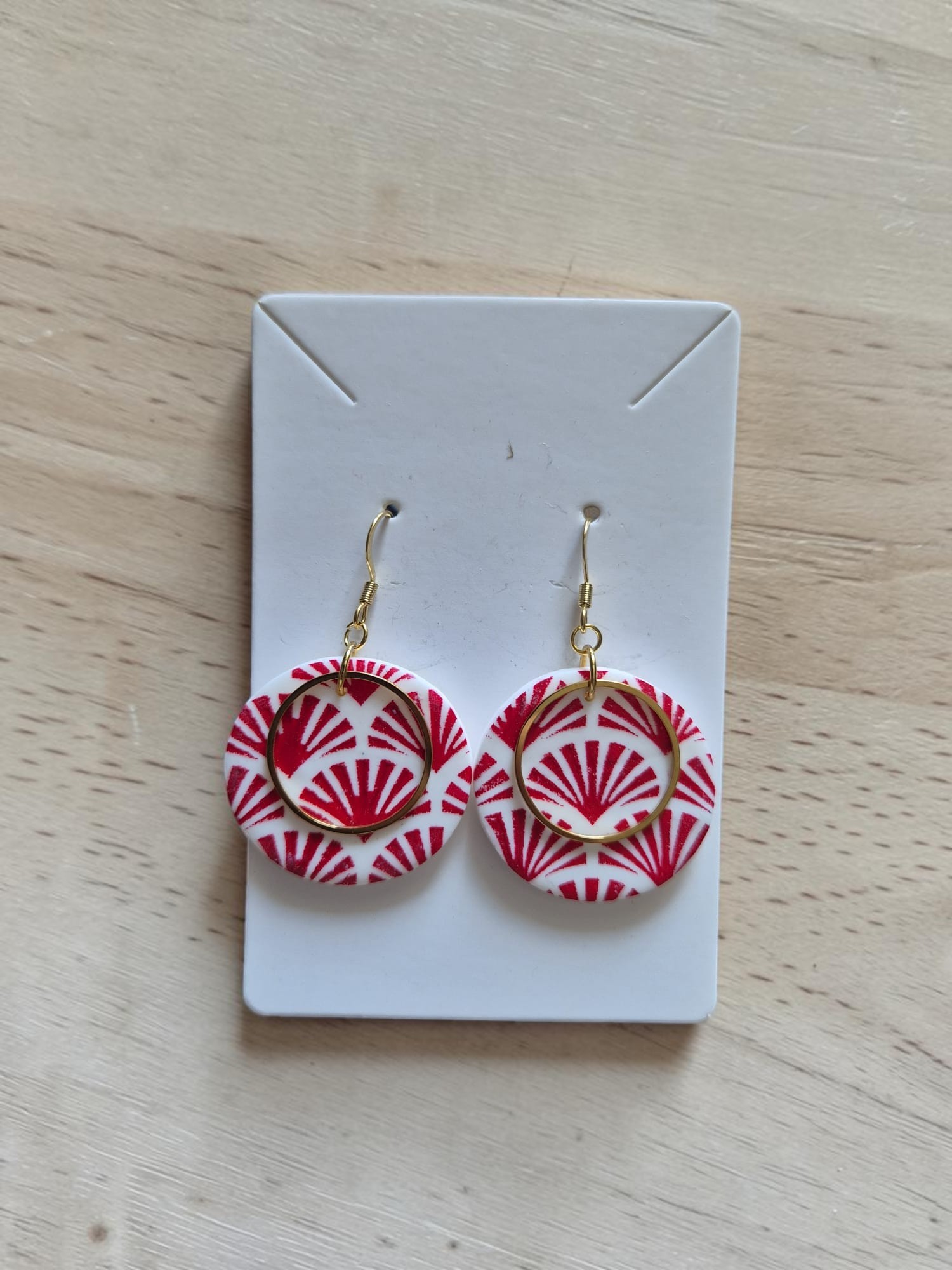 Boucles d'oreilles Art Deco