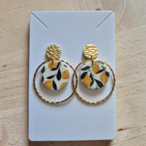 Boucles d'oreilles citronnade