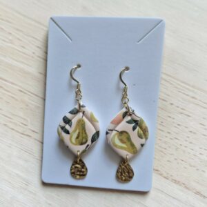 Boucles d'oreilles poirettes #2
